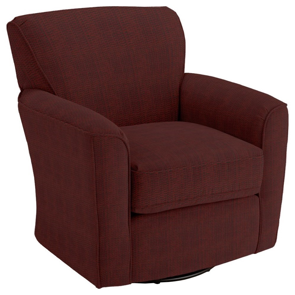 Best Home Furnishings Swivel Barrel Chairs 2888 Kaylee Swivel Barrel